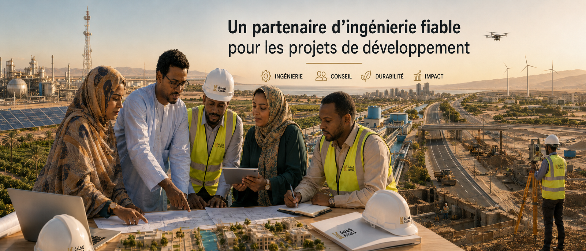 KAVAA — Un partenaire d'ingénierie fiable pour les projets de développement